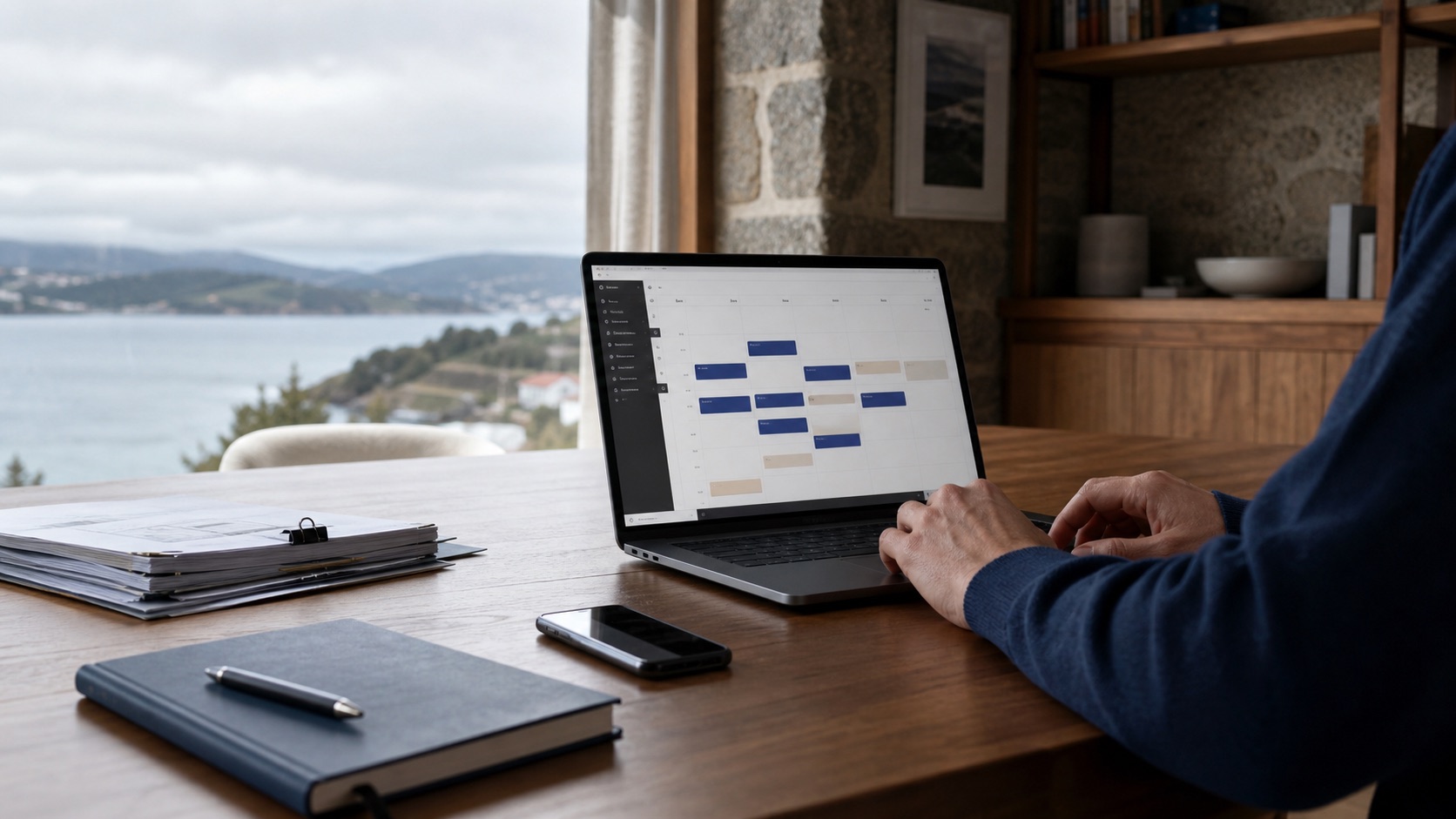 Gestión online profesional de calendarios y reservas en una vivienda turística de Galicia
